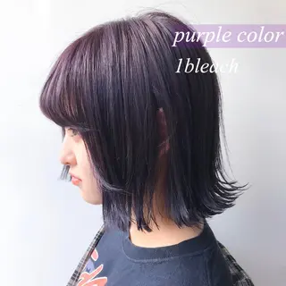 ショート カラー ヘアアレンジ ネイル マツエク・マツパ 透明感カラー/推しカ ラー☁️JURAのヘアスタイル