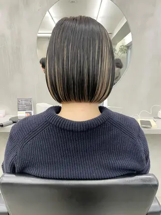ショート カラー 華 /ショート/ボブのヘアスタイル