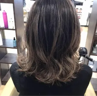 カラー SOiL 安藤優樹のヘアスタイル