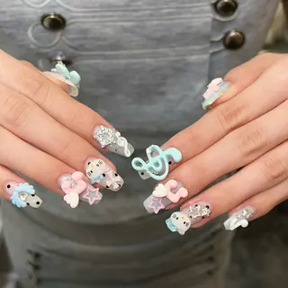 ネイル Sora nail 長さ出し専門店のネイルデザイン