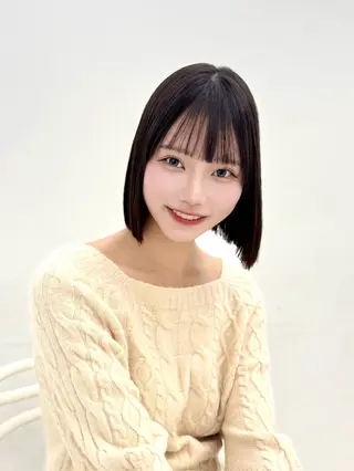 ショート カラー ヘアアレンジ 縮毛矯正🤍 盛れるボブ/ひかりのヘアスタイル