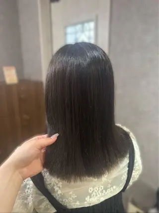 ミディアム . みおのヘアスタイル