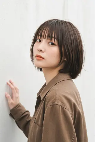ミディアム 石沢 知康 丁寧カウンセリングのヘアスタイル