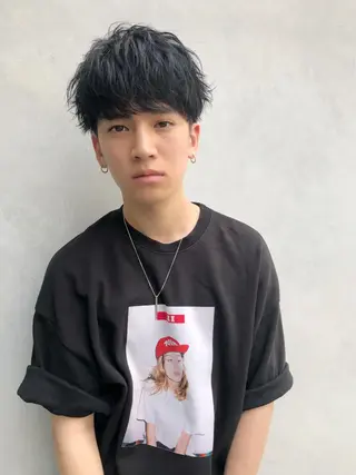 メンズ 🔥札幌No.1🥇 パーマ特化美容師🔥のヘアスタイル