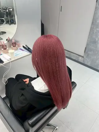 ロング カラー 地雷系🎀ハイトーン 💙荒川結星のヘアスタイル