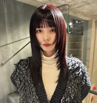 ミディアム 梅田茶屋町🫧毛流れ メンズヘア Senのヘアスタイル