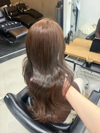 ロング カラー ヘアアレンジ ゆめか🦋 /似合わせカラー💖のヘアスタイル