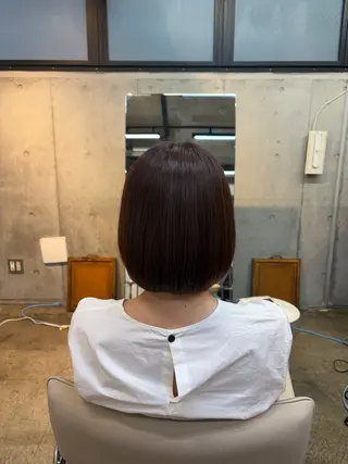 ショート カラー ブラウンカラー特化/ 艶✖️上品/修生のヘアスタイル