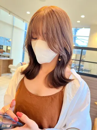ショート カラー ワンホンヘア RYOTAのヘアスタイル