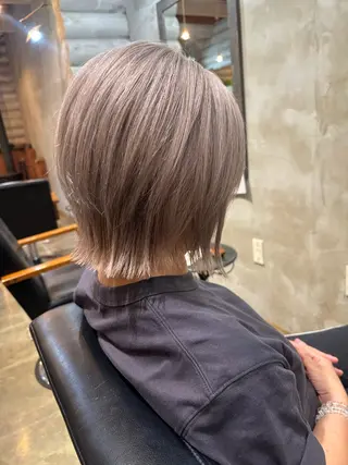 ショート カラー 似合わせスタイル/ Wカラー🧸こころのヘアスタイル