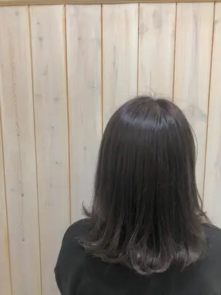 ミディアム カラー パーマ ヘアアレンジ メンズ ネイル マツエク・マツパ 福元友梨 ディレクター✂️のヘアスタイル