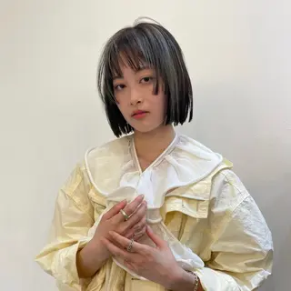 ショート 右田 ほのかのヘアスタイル