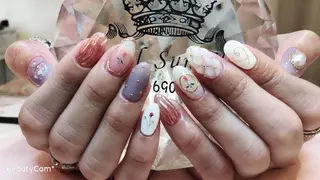 ネイル 長さだし専門店 M2　rikaのネイルデザイン