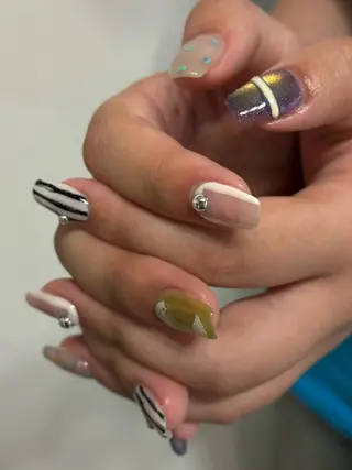 ネイル nail salon Lipine 新守山のネイルデザイン