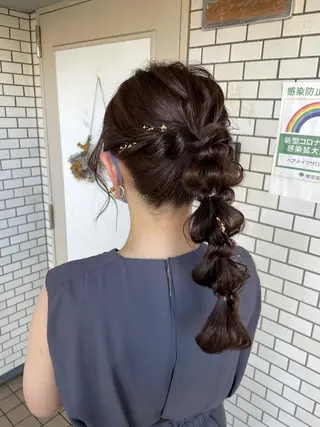 ヘアアレンジ 参列・イベントヘア♡ ゆいなのヘアスタイル