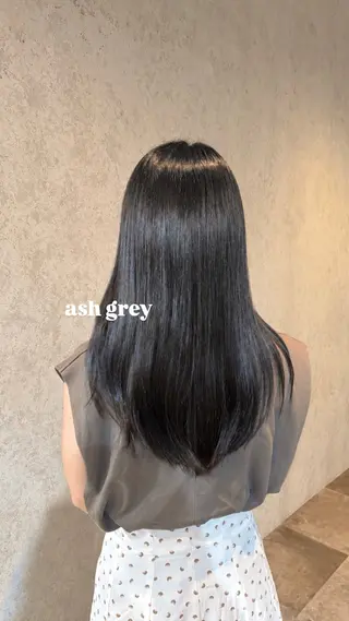ロング カラー 🖤TheC 橋本 HIYORI🖤⟡.のヘアスタイル