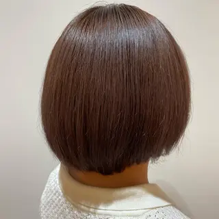 ショート カラー 濱口 由華のヘアスタイル