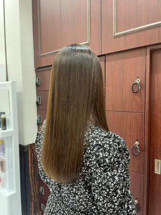 ロング 森田 明日香のヘアスタイル