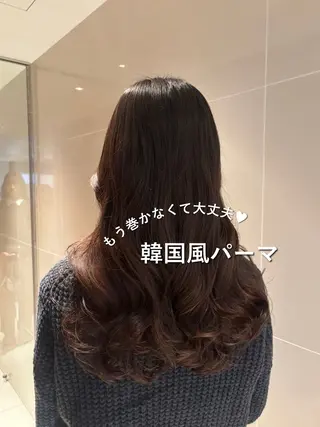 パーマ 韓国風パーマ/ オリーブ🇰🇷あゆのヘアスタイル