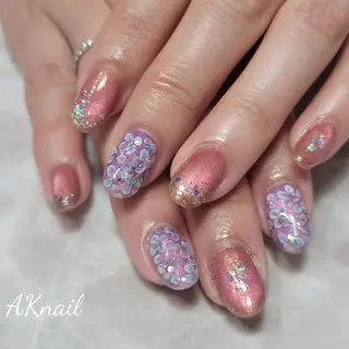 ネイル ネイル&巻き爪サロン 　AKnailのネイルデザイン