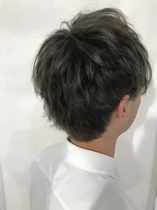カラー パーマ ヘアアレンジ メンズ メンズパーマの巨匠 鈴木純のヘアスタイル