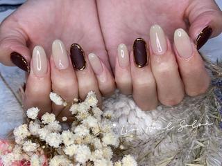 ショート カラー ネイル Le’a NailSalonのネイルデザイン