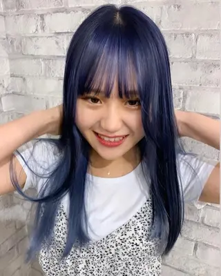セミロング カラー パーマ ヘアアレンジ メンズ キッズ ネイル マツエク・マツパ アイブロウ 🐺ウルフ×ハイトー ン🖤Yukinoのヘアスタイル