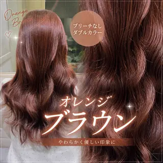 ロング 💖ダブルカラー/ ケアカラー/レナ💖のヘアスタイル
