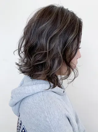 ミディアム カラー Beach 代表 KENTAのヘアスタイル