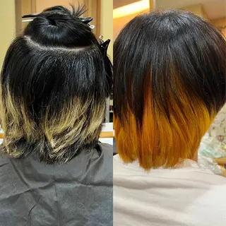 ショート カラー メンズ 美容室 LA BEAU大塚店のヘアスタイル