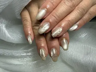 セミロング shandy nailのネイルデザイン