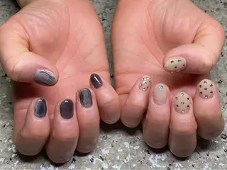 ネイル mau nail ,to skinのネイルデザイン