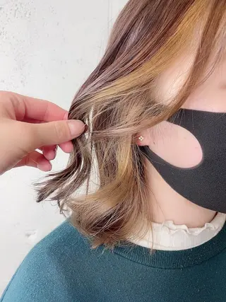 ミディアム 韓国ヘア🇰🇷🎀 みきのヘアスタイル