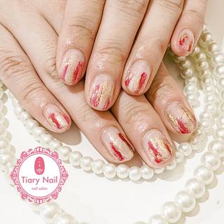 ネイル 💗🪽Tiary Nail🪽💗のネイルデザイン