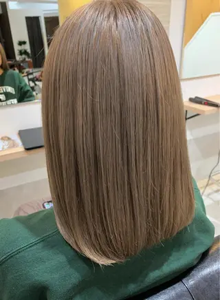 セミロング 倉敷サロンドクロエ ꕀ井上恋夢ꕀのヘアスタイル