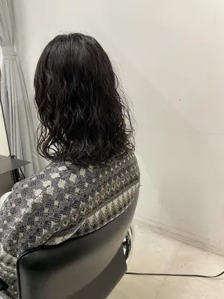 セミロング カラー キッズ オトナヘア🌸 harukaのヘアスタイル