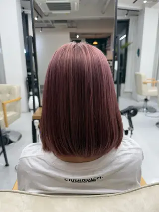 カラー シカダ ココア🦌のヘアスタイル