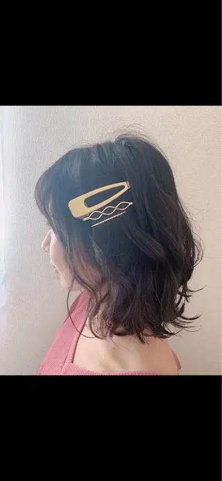 ミディアム ヘアアレンジ 韓国🇰🇷 ✂︎hair 内田愛のヘアスタイル