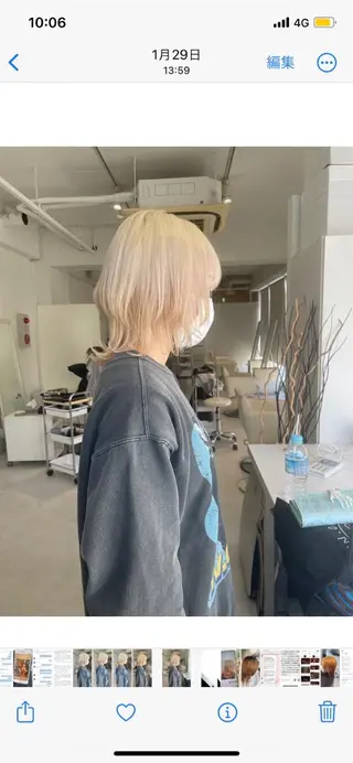 ミディアム TAAN HAIR こばしのヘアスタイル