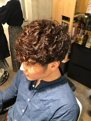 ショート メンズ rilune matsuoのヘアスタイル