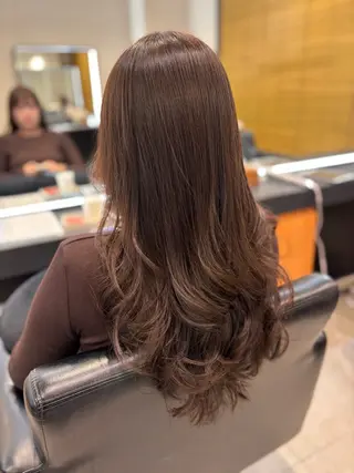 ロング カラー RABU /髪質改善 伏見/ヘアケアサロンのヘアスタイル