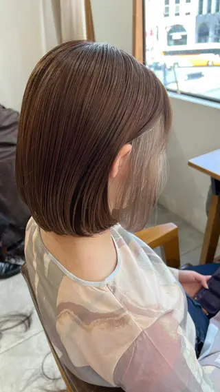 カラー TARO/ブリーチケ ア・縮毛矯正特化✨のヘアスタイル