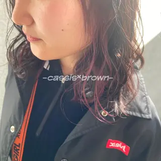 ロング カラー パーマ ヘアアレンジ メンズ キッズ ネイル マツエク・マツパ 横浜Bob美容師🤎 ERINAのヘアスタイル