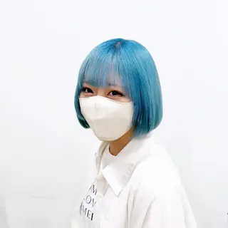ショート カラー 渋谷/透明感カラー /半個室/こうめいのヘアスタイル