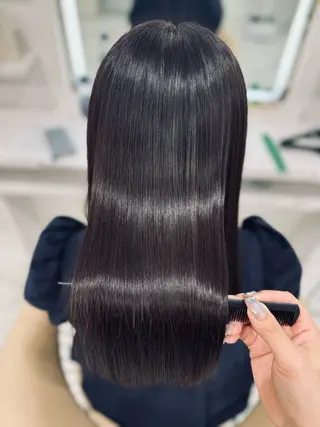セミロング 韓国ヘアーサロン MARIA🐈‍⬛のヘアスタイル