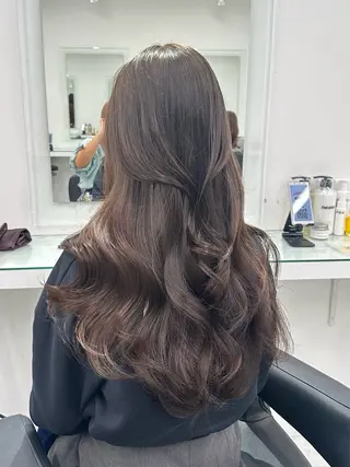 ロング ⋆.韓国hair⊹ みゆ໒꒱ིྀ༝⁺のヘアスタイル