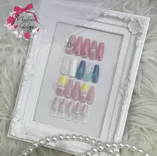 ネイル Macherie Rose Jrのネイルデザイン
