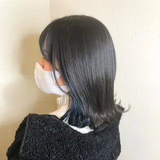 ミディアム カラー ✨ミニモ指名奈良1位 ✨濱崎のヘアスタイル