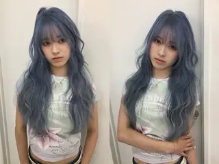 ロング カラー Hanaka🪷 ニュアンス×レイヤーのヘアスタイル