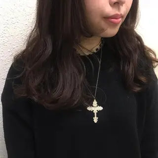ロング kiyono ⭐︎ダブルカラーのヘアスタイル